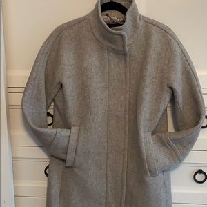 J Crew wool stadium coat